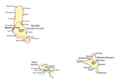 map-Comoros