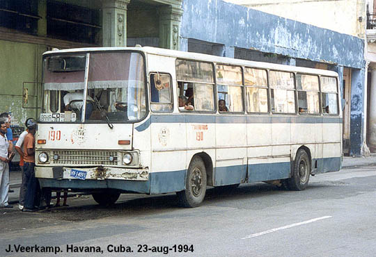 Ikarus 260 - Havana, Cuba, It appears to be badged as a 'Gi…