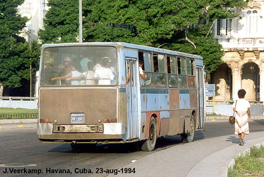 Ikarus 260 - Havana, Cuba, It appears to be badged as a 'Gi…