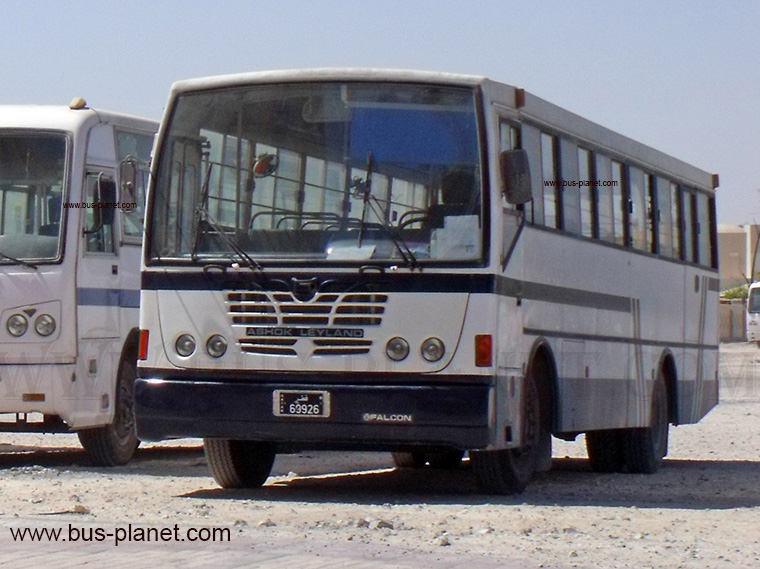buses in Qatar AshokLeyland